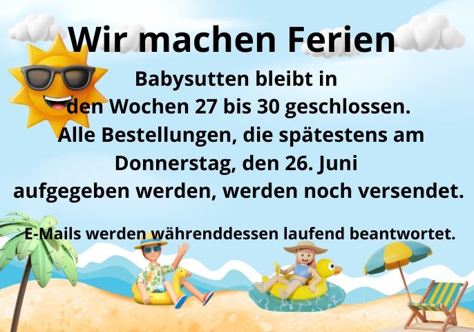 Wir machen Ferien